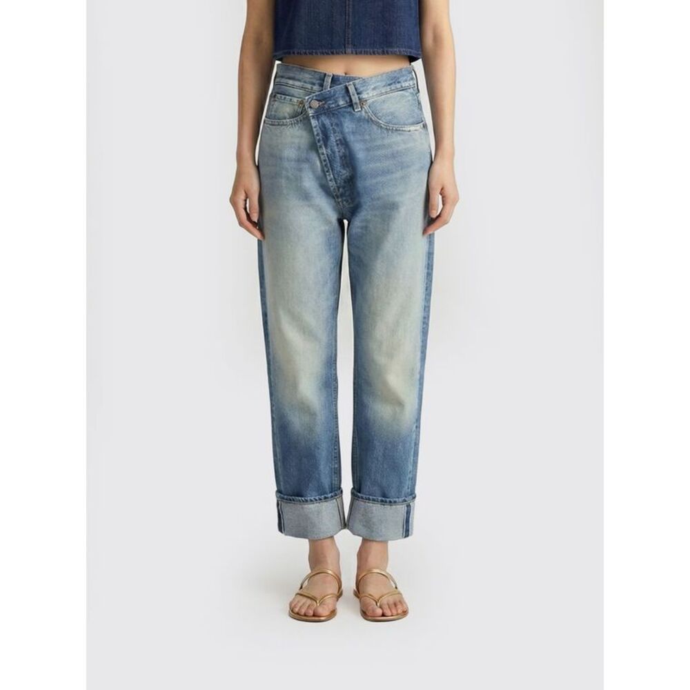 R13 Women Cropped Denim Jeans R13